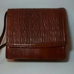 Genuine Eel Skin Bag Vintage